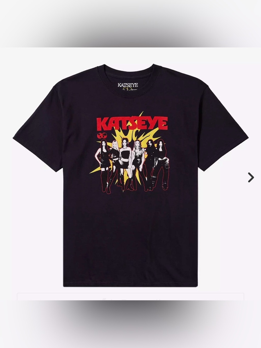 Black Katseye Graphic Tee